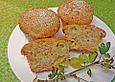 Stachelbeer - Marzipan - Muffins