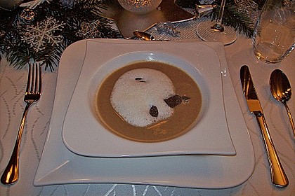 Cappuccino von der Maroni mit Trüffelschaum 2