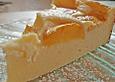 Quarkkuchen mit Pfirsich