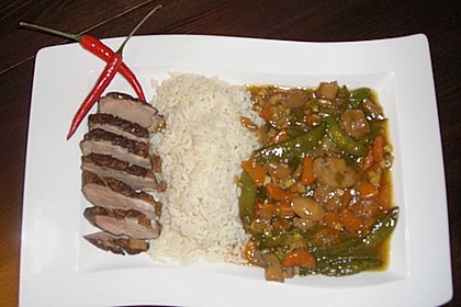 Entenbrust  'Asia-Europ&auml;isch' &agrave; la Eddie