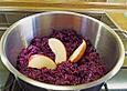Apfelrotkohl