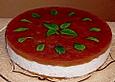 Bananen - Rhabarber - Frischk&auml;se - Torte