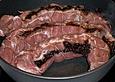Gebratenes Schweinefilet, gef&uuml;llt mit Backpflaumen