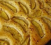 Buttermilchkuchen mit Obst (Bild)