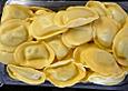 Ricottataschen mit Kirschtomaten