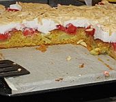 Rhabarber - Erdbeerkuchen (Bild)