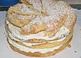 Flockensahnetorte
