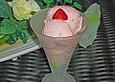Erdbeer - Marzipan - Eis