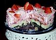 Sommerlich - leichte Joghurt - Erdbeertorte
