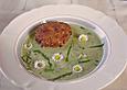 B&auml;rlauchsuppe mit Kaspresskn&ouml;del