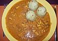 Eierschwammerlgulasch mit Serviettenkn&ouml;del