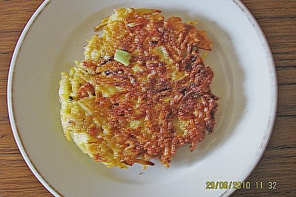 Riefkoken mit Kochschinken und Lauzwiebeln 2