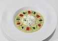 Zucchinicremesuppe mit Gin