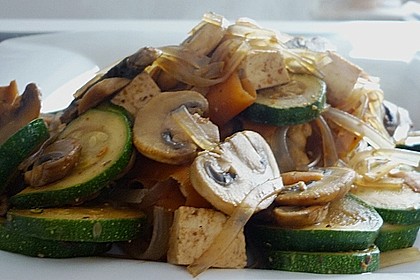 Gem&uuml;se mit Glasnudeln 1
