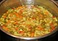 Gem&uuml;se mit s&uuml;&szlig;/sauer Currysauce