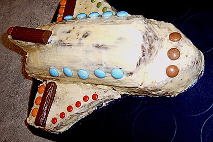 Geburtstagskuchen als 'Spaceshuttle' oder 'Raketenkuchen' 9