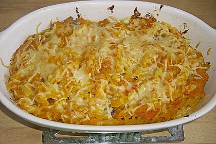 K&uuml;rbisauflauf mit Hackfleisch 5