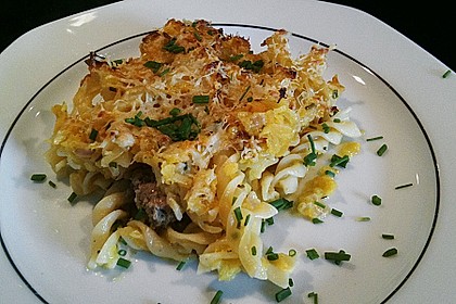 K&uuml;rbisauflauf mit Hackfleisch 9