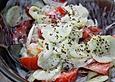 Gurken - Tomaten - Zwiebel - Salat