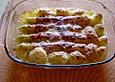 Spargelgratin mit Schinken und Sauce Hollandaise