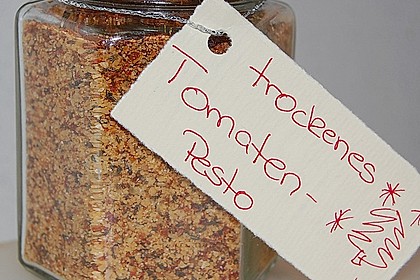 Trockenes Tomaten - Pesto 3