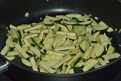 Zucchini - Schinken - Nudeln 5