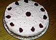 Sahnige Preiselbeertorte