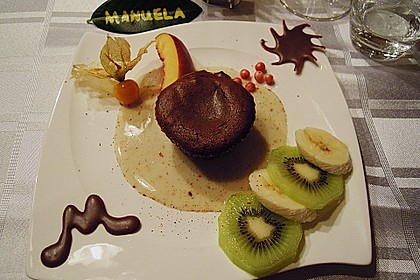 Schokokuchen mit flüssigem Kern 5