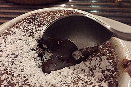 Schokokuchen mit flüssigem Kern 2