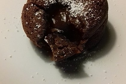 Schokokuchen mit flüssigem Kern 1