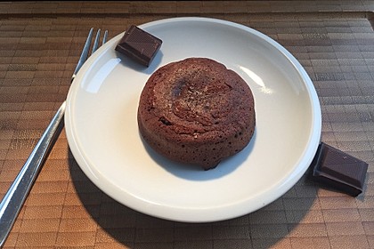Schokokuchen mit flüssigem Kern 6