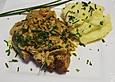 Zwiebel - Senfkoteletts