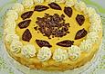 Apfeltorte mit Pudding - Eierlik&ouml;r - Guss
