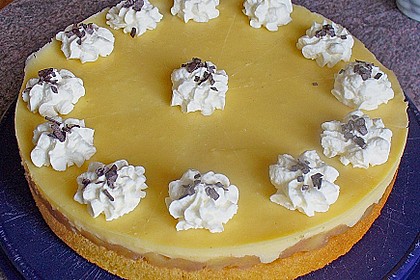 Apfeltorte mit Pudding - Eierlik&ouml;r - Guss 11
