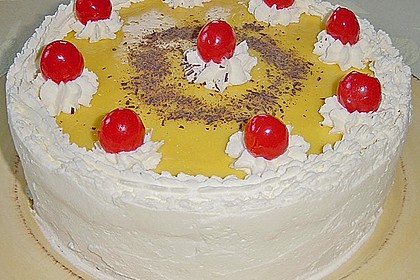 Apfeltorte mit Pudding - Eierlik&ouml;r - Guss 17