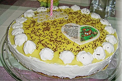 Apfeltorte mit Pudding - Eierlik&ouml;r - Guss 20