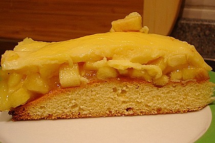 Apfeltorte mit Pudding - Eierlik&ouml;r - Guss 27