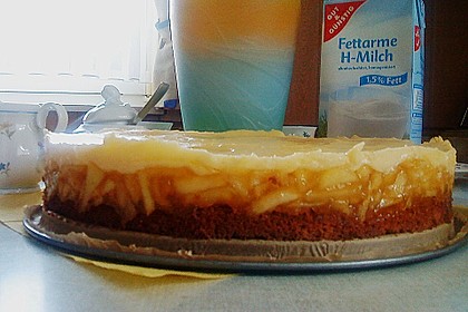 Apfeltorte mit Pudding - Eierlik&ouml;r - Guss 39
