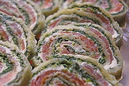 Lachsrolle mit Spinat 27