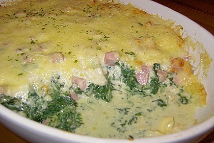 Tortellini - Spinat - Auflauf 1