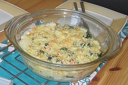 Tortellini - Spinat - Auflauf 2
