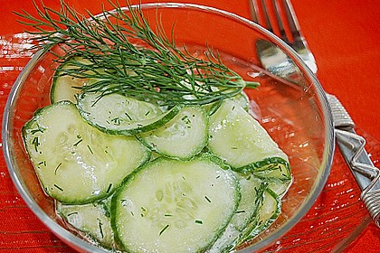 Schlesischer Gurkensalat 1