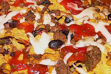 &Uuml;berbackene Tortillachips