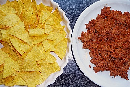 &Uuml;berbackene Tortillachips 1