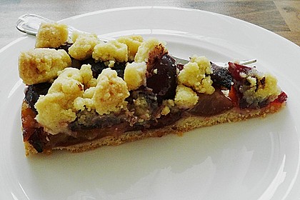 Zwetschgenkuchen mit Streuseln 1