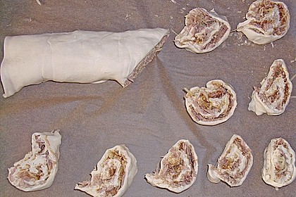 Bl&auml;tterteig - Schnecken