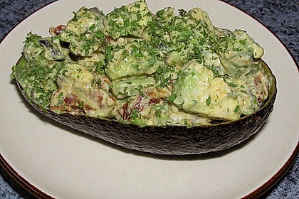 Gef&uuml;llte Avocado