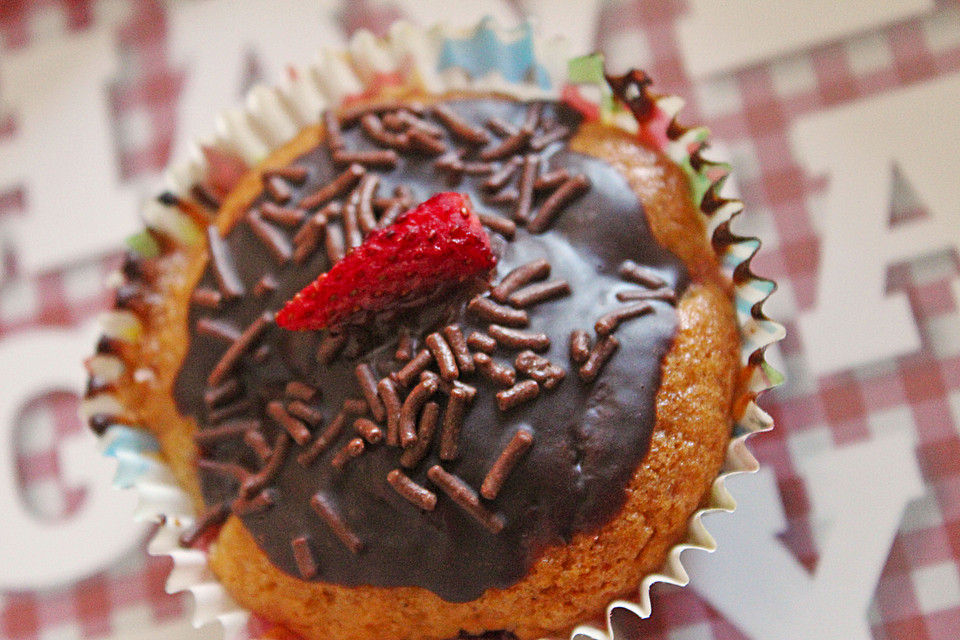 Erdbeer - Schoko - Muffins (Rezept mit Bild) von rocking_sweetheart ...
