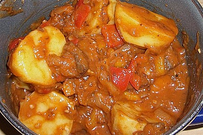 Saftiges Paprikagulasch 2