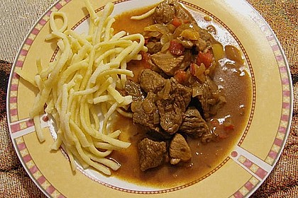 Saftiges Paprikagulasch 5